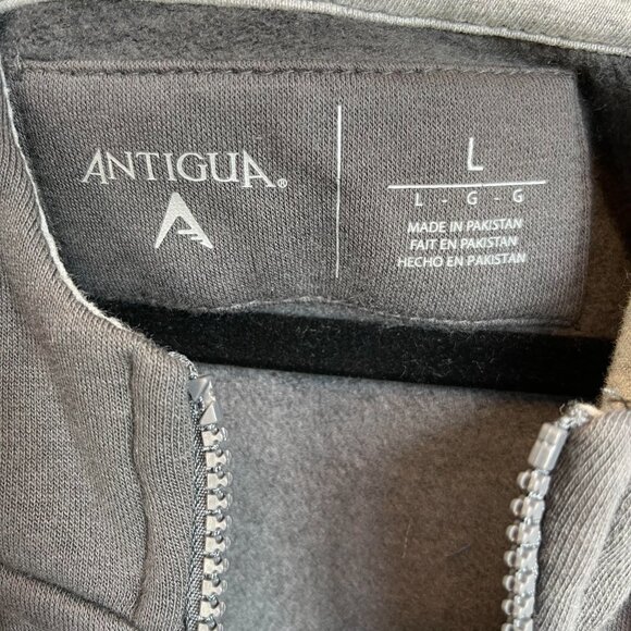 Antigua Men's Full Zip Licensed Hoodie New Orleans Saints NWT - Picture 5 of 6